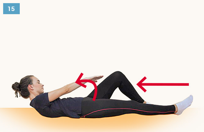 Ćwiczenie wzmacniające mięśnie brzucha i uda