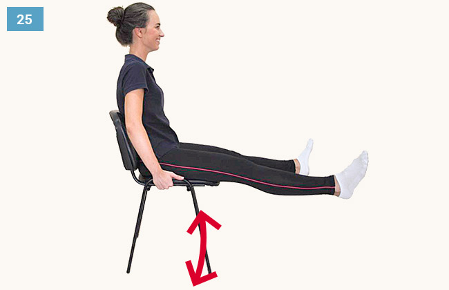 Ćwiczenie wzmacniające mięśnie brzucha i grupy przedniej uda