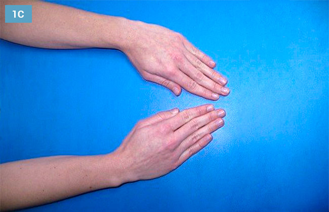 Ćwiczenie odwodzenie łokciowe i promieniowe ręki