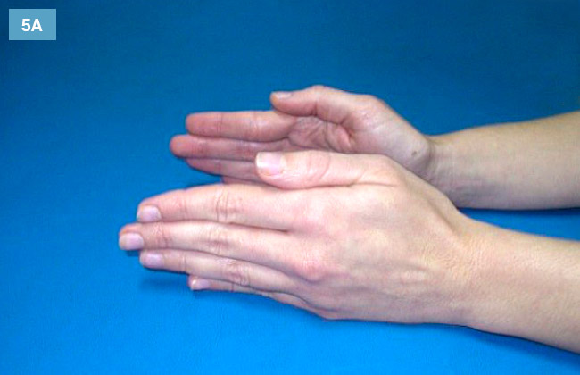 Ćwiczenie odwodzenie i przywodzenie kciuka