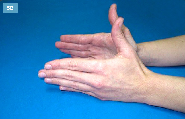 Ćwiczenie odwodzenie i przywodzenie kciuka