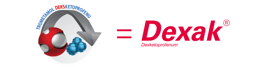 Dexak trometamol deksketoprofenu